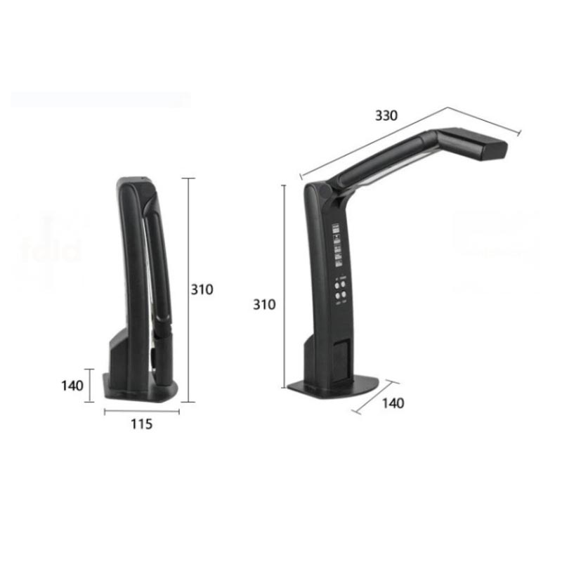 Document Scanner Portable - Portable Foldable Document Camera Visual Presenter