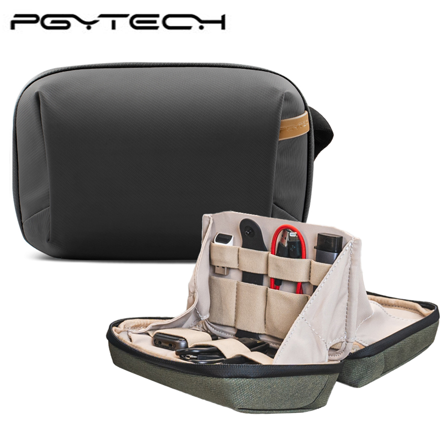 Cable Organizer Bag - PGYTECH Tech Pouch Organizer Bag Waterproof