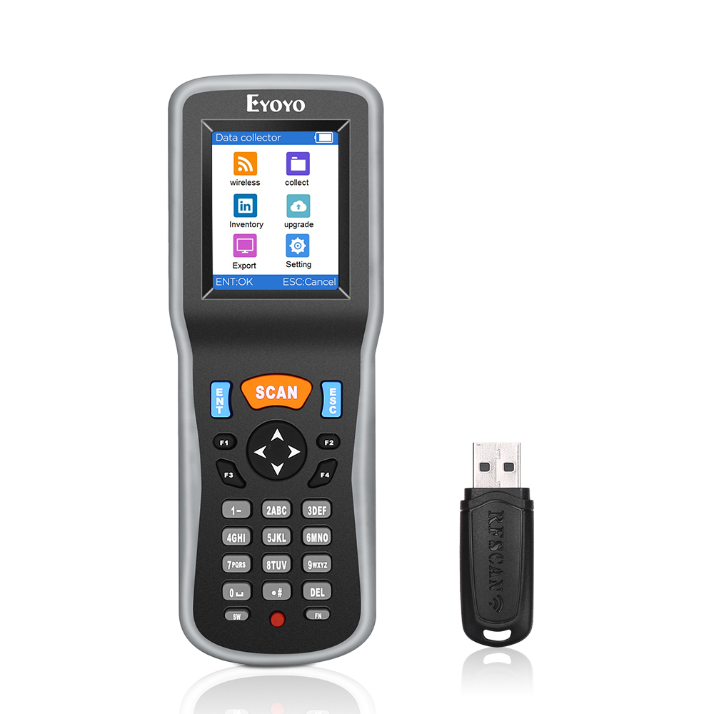 Document Scanner Portable - Eyoyo 1D Wireless Barcode Scanner Handheld