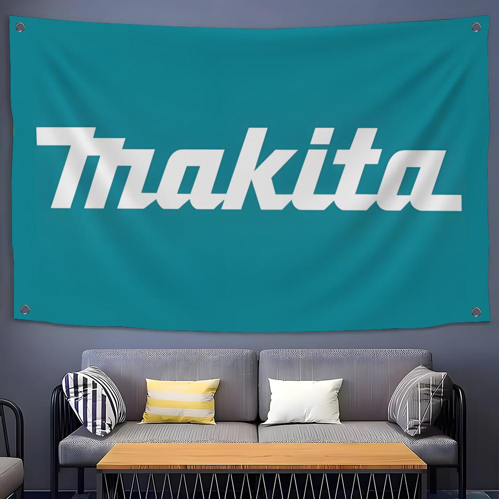 Tech Room Accessories - M-Makitas Tool Logo Flags Flags for