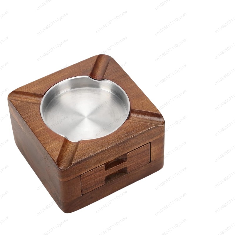 Tech Accessories For A Tablet - Wooden Cigar Ashtray with Phone/Tablet Stand
