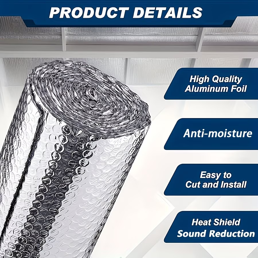 Tech Room Accessories - 5m/Window Film Sun Shade Insulation Aluminum