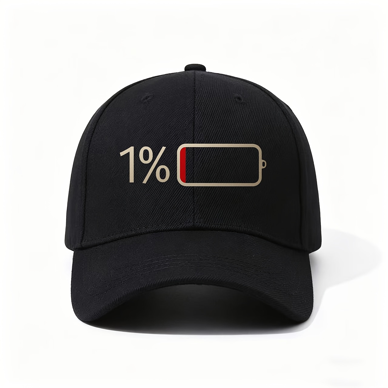 Tech Accessories Icon - Battery Icon Design, 1% Charge Display,
