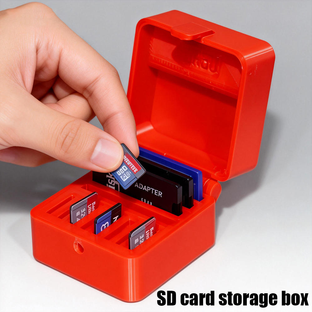 Tech Accessories For A Tablet - 1.18*1.57in 1Pc Sd Card Storage Box