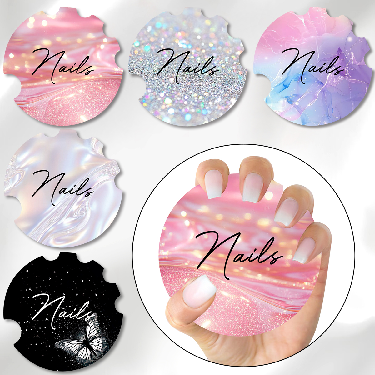 Tech Accessories Board - 10Pcs/Lot Nail Art Display Card Board,