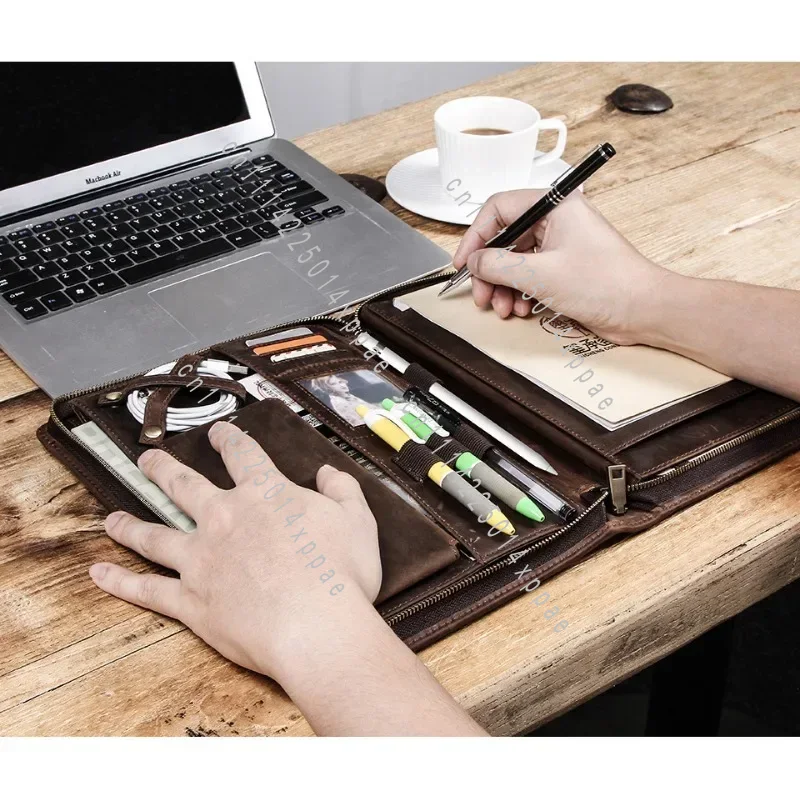 Tech Accessories For A Tablet - Accessory Leather Tablet Storage Bag for