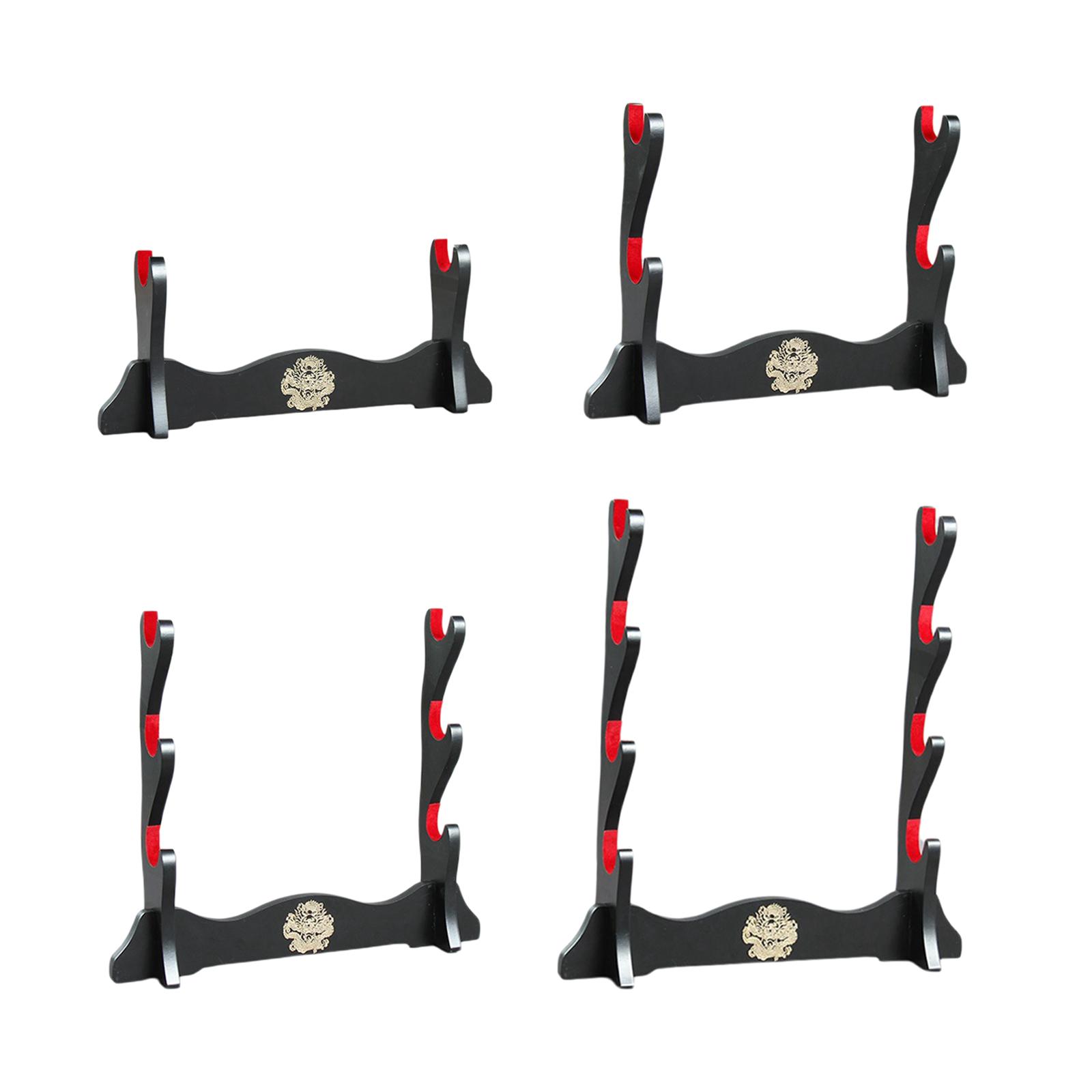 Tech Room Accessories - Japanese Samurai Stand Sword Rack Freestanding