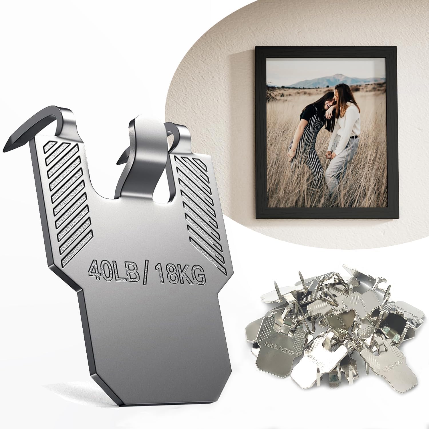 Tech Room Accessories - Claw Drywall Picture Hanger Wall Hooks