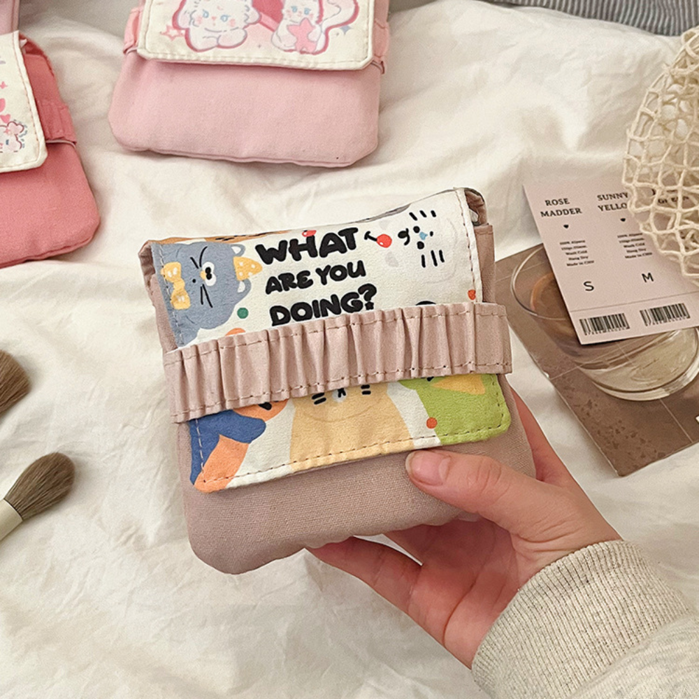Cable Organizer Bag - Creative Data Cables Organizer Sanitary Pads