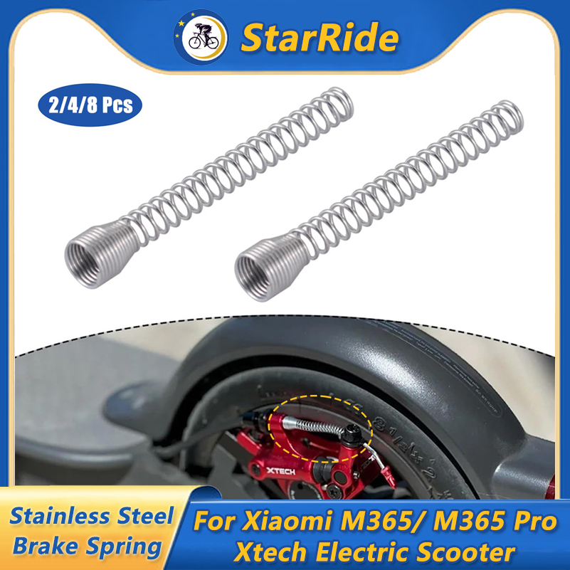 X Tech Accessories - Stainless Steel Retractable Brake Spring Compatible