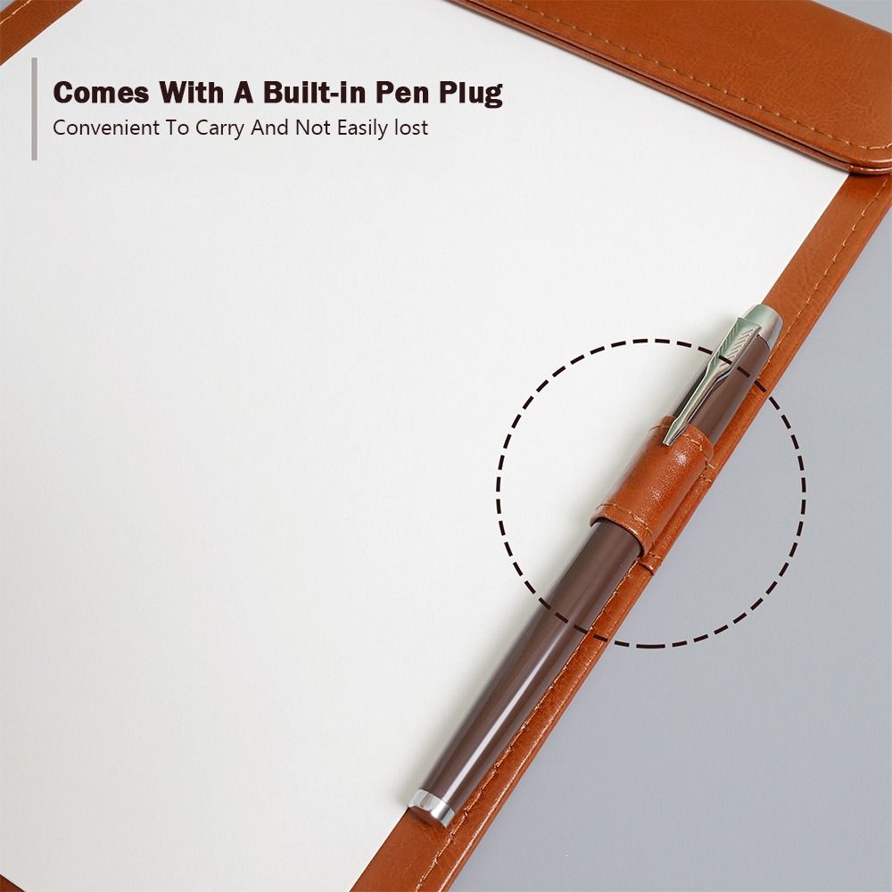 Portable PU Leather Writing Cl - Document Scanner Portable review and price