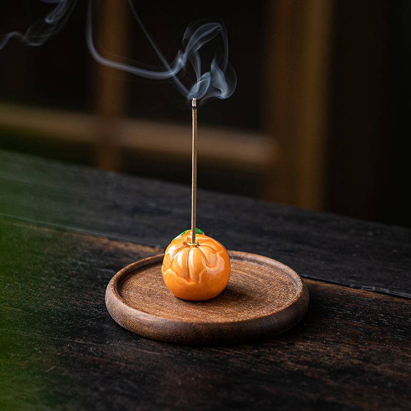 1pc Ceramic Fruits Incense Bur - Tech Room Accessories review and price
