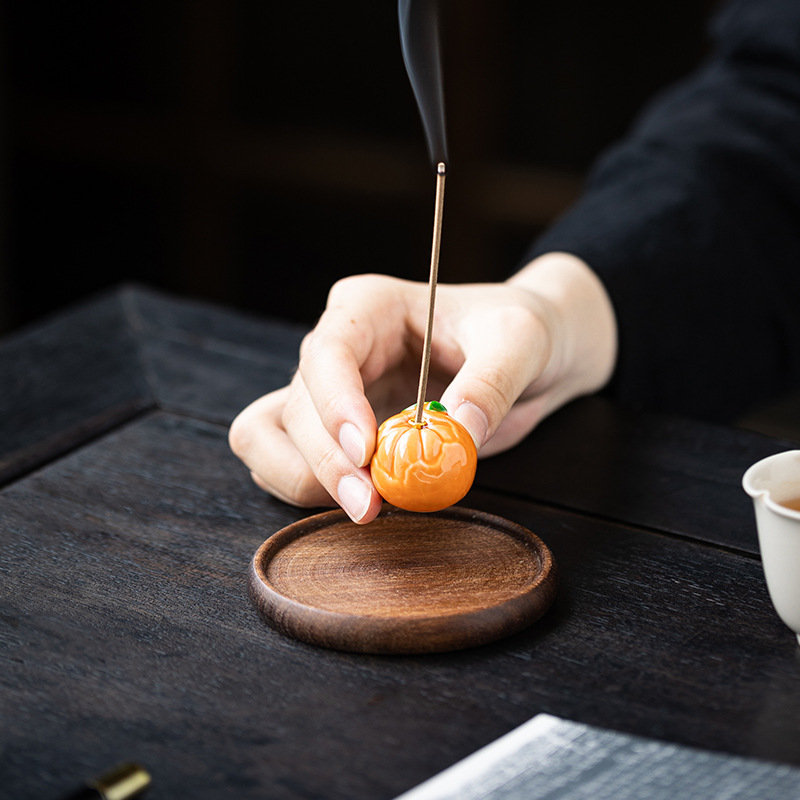 1pc Ceramic Fruits Incense Bur - Tech Room Accessories review and price