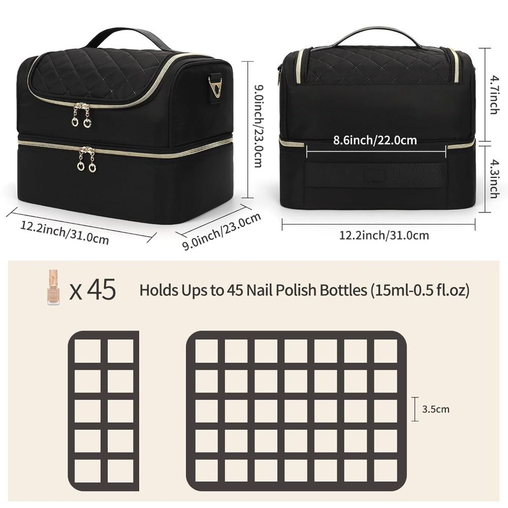 Double Layer Nail Polish Organ - Tech Woven Accessories review and price