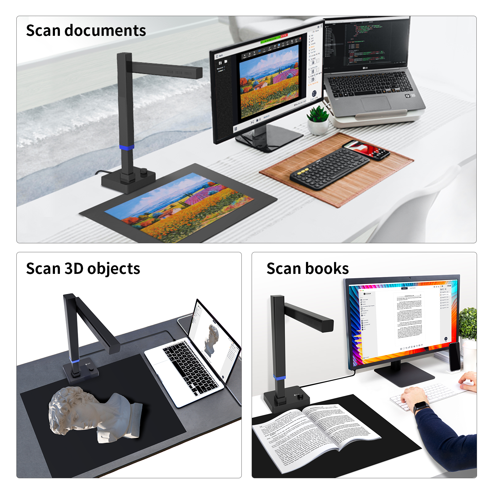 CZUR Shine Series Document Sca - Document Scanner Portable review and price