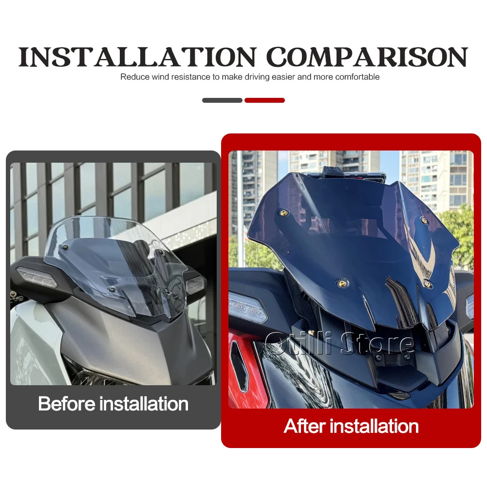 Windscreen For YAMAHA X-MAX 30 - X Tech Accessories review and price