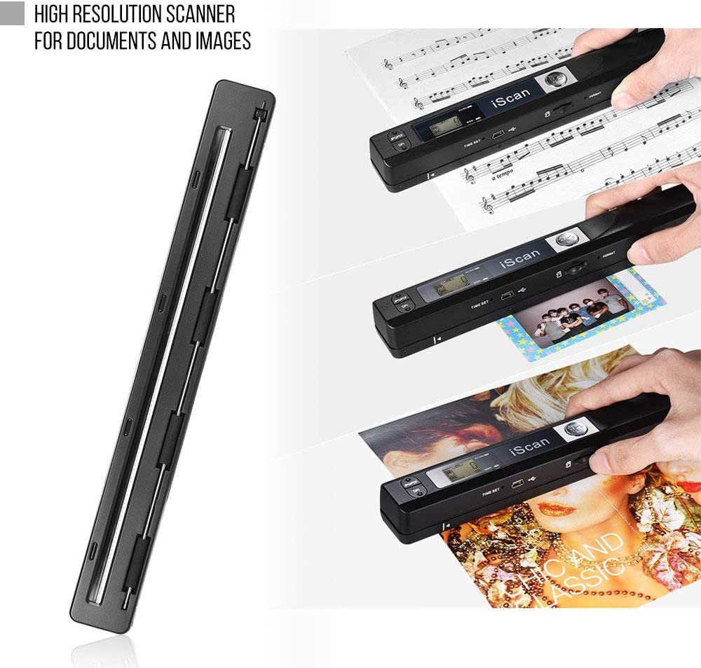 iScan Handheld Scanner A4 Docu - Document Scanner Portable review and price