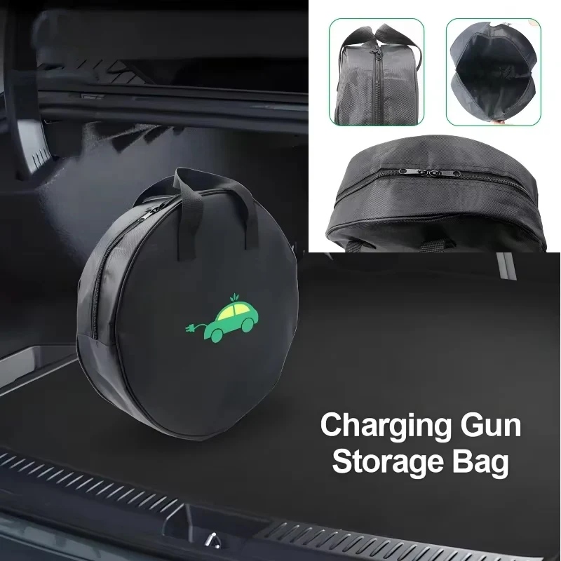 Durable Round Car Charge Cable - Cable Organizer Bag review and price