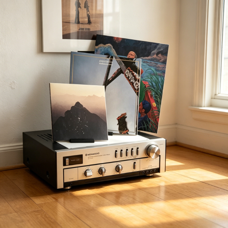 1Pc Minimal Desktop Vinyl Reco - Tech Room Accessories review and price