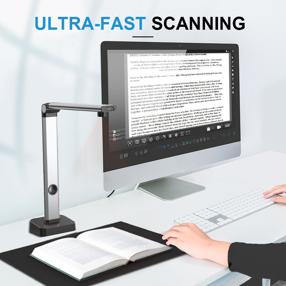 JOYUSING  L14 14MP HD Book & D - Document Scanner Portable review and price