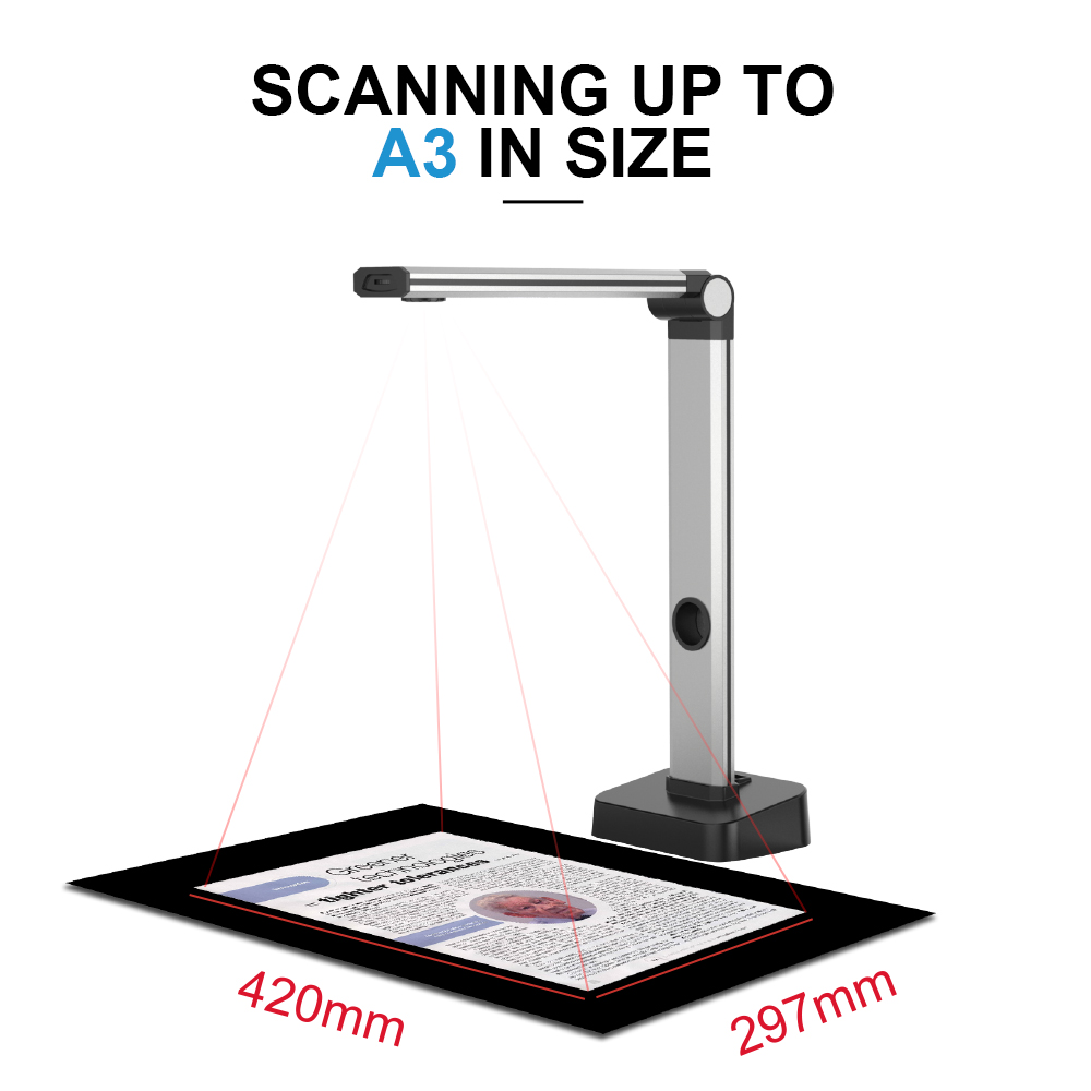 JOYUSING  L14 14MP HD Book & D - Document Scanner Portable review and price