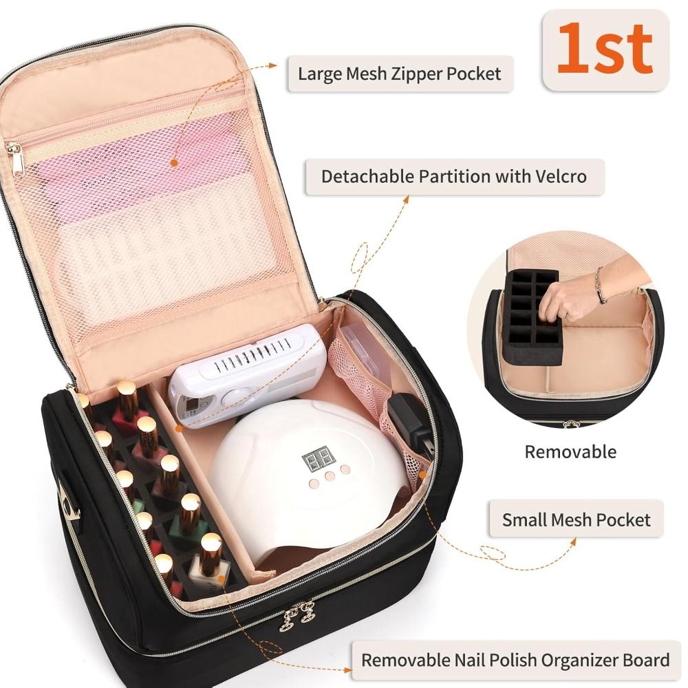 Double Layer Nail Polish Organ - Tech Woven Accessories review and price