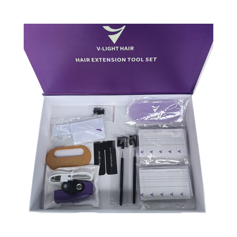 Black V-Light Seamless Hair Ex - Tech Accessories Uk review and price