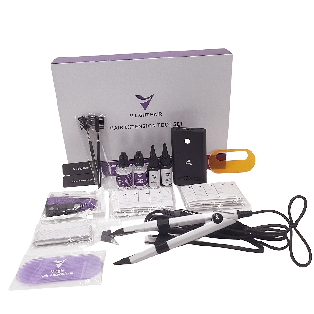 Black V-Light Seamless Hair Ex - Tech Accessories Uk review and price