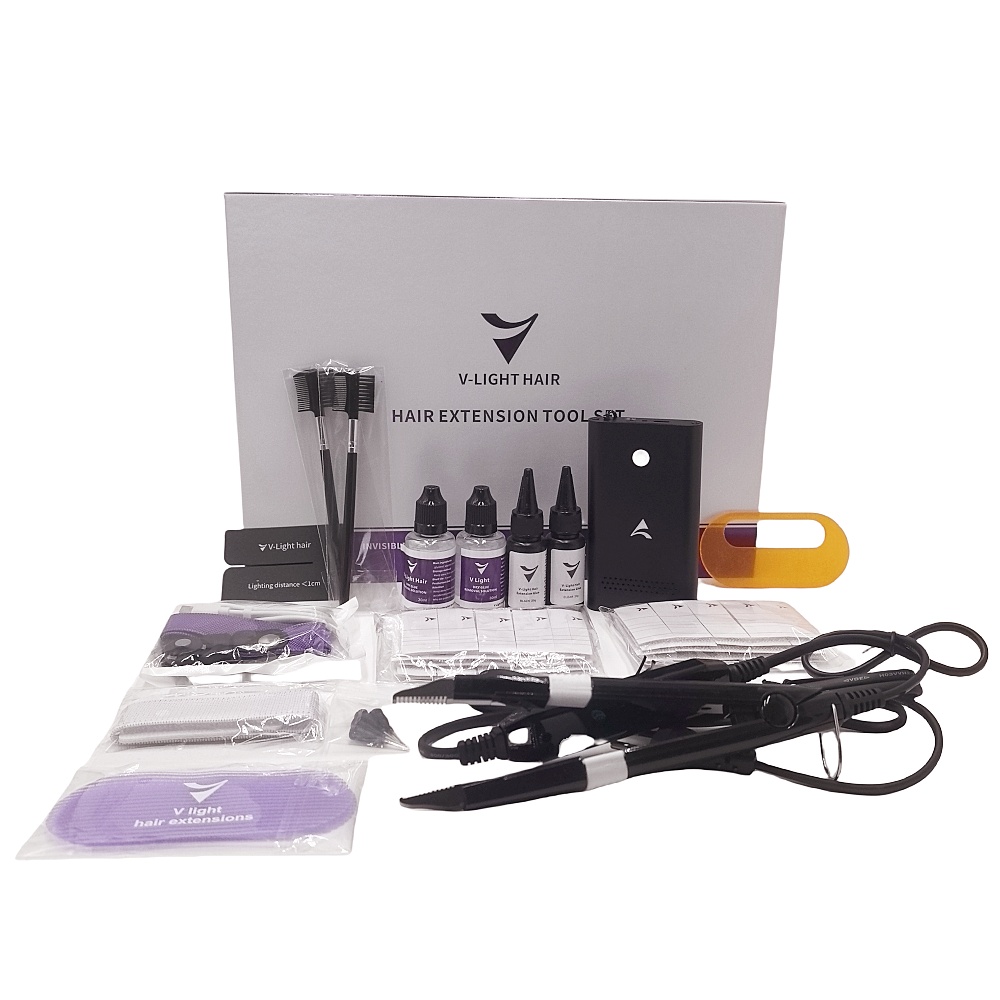 Black V-Light Seamless Hair Ex - Tech Accessories Uk review and price