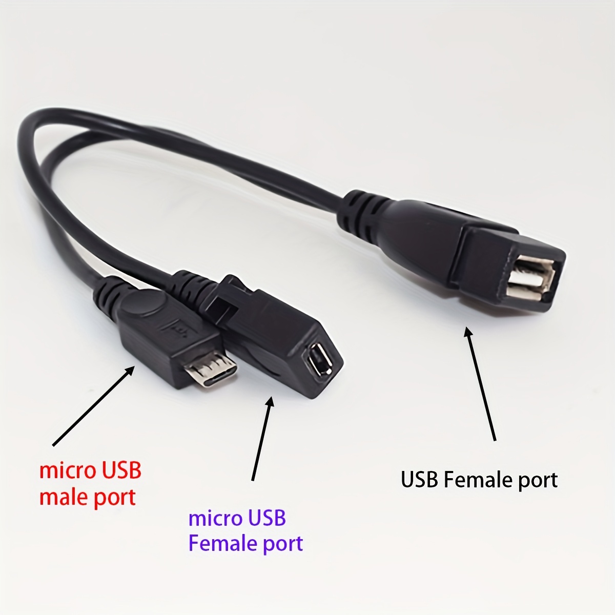 2-in-1 OTG USB to Micro USB Sp - Tech Accessories For A Tablet review and price