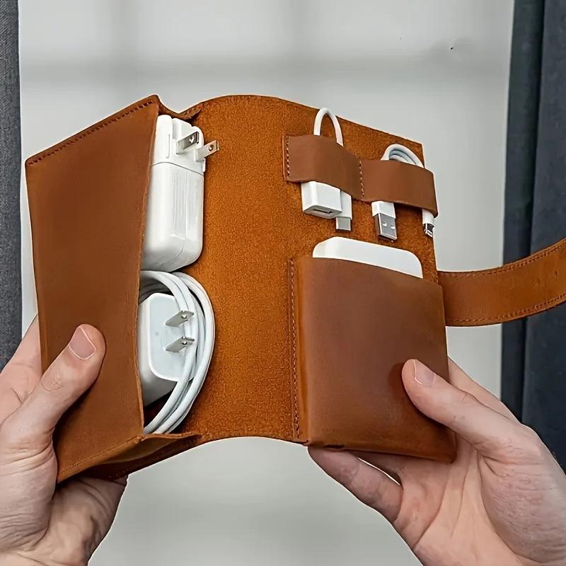 1pc PU Leather Multi-Compartme - Tech Woven Accessories review and price