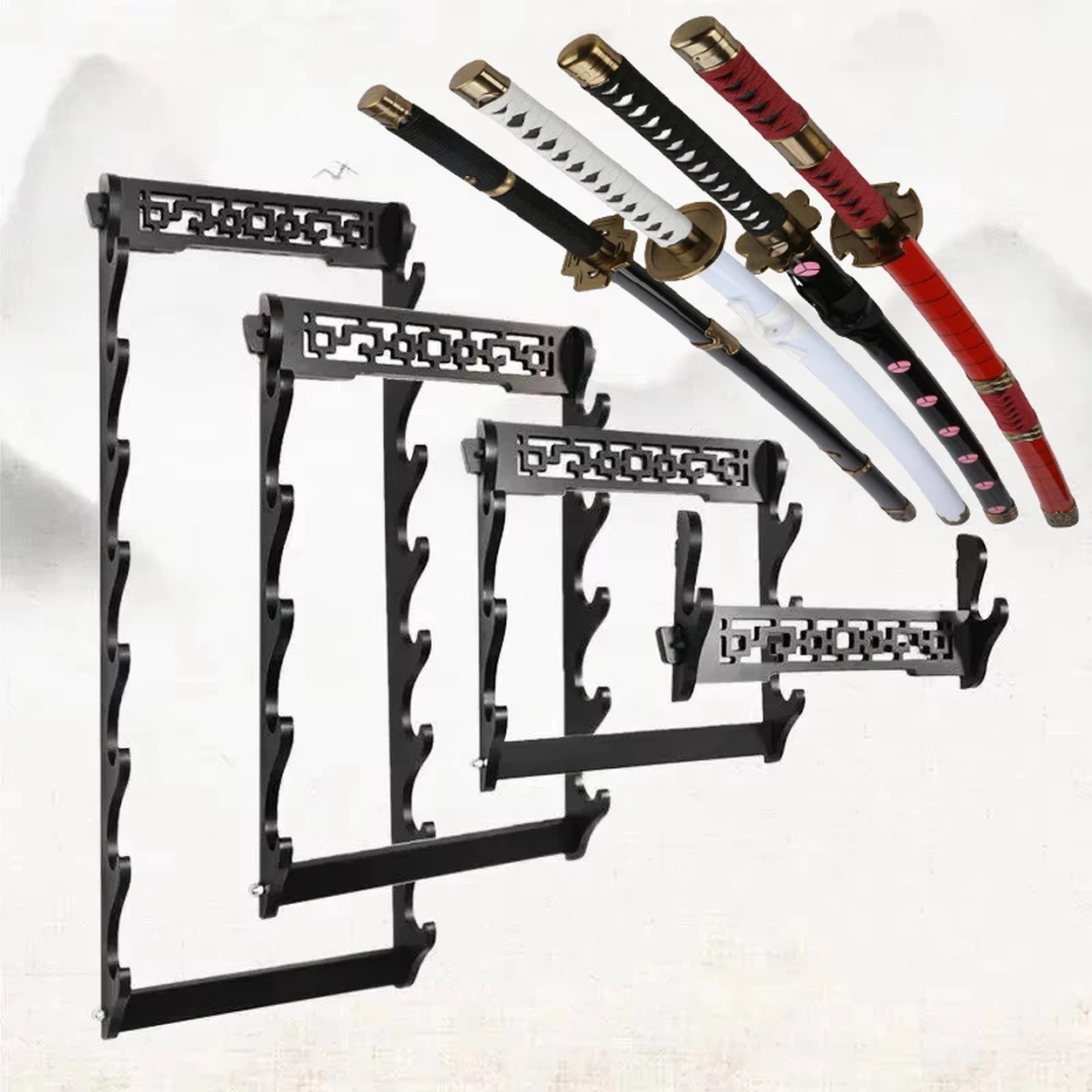 Wall Mount Katana Stand Rack S - Tech Room Accessories review and price