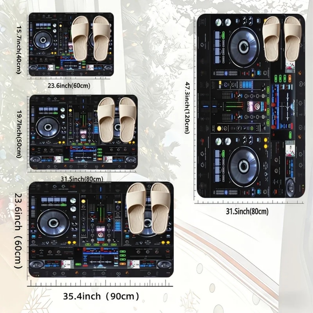 DJ Equipment Pattern 2D Flat P - Tech Room Accessories review and price