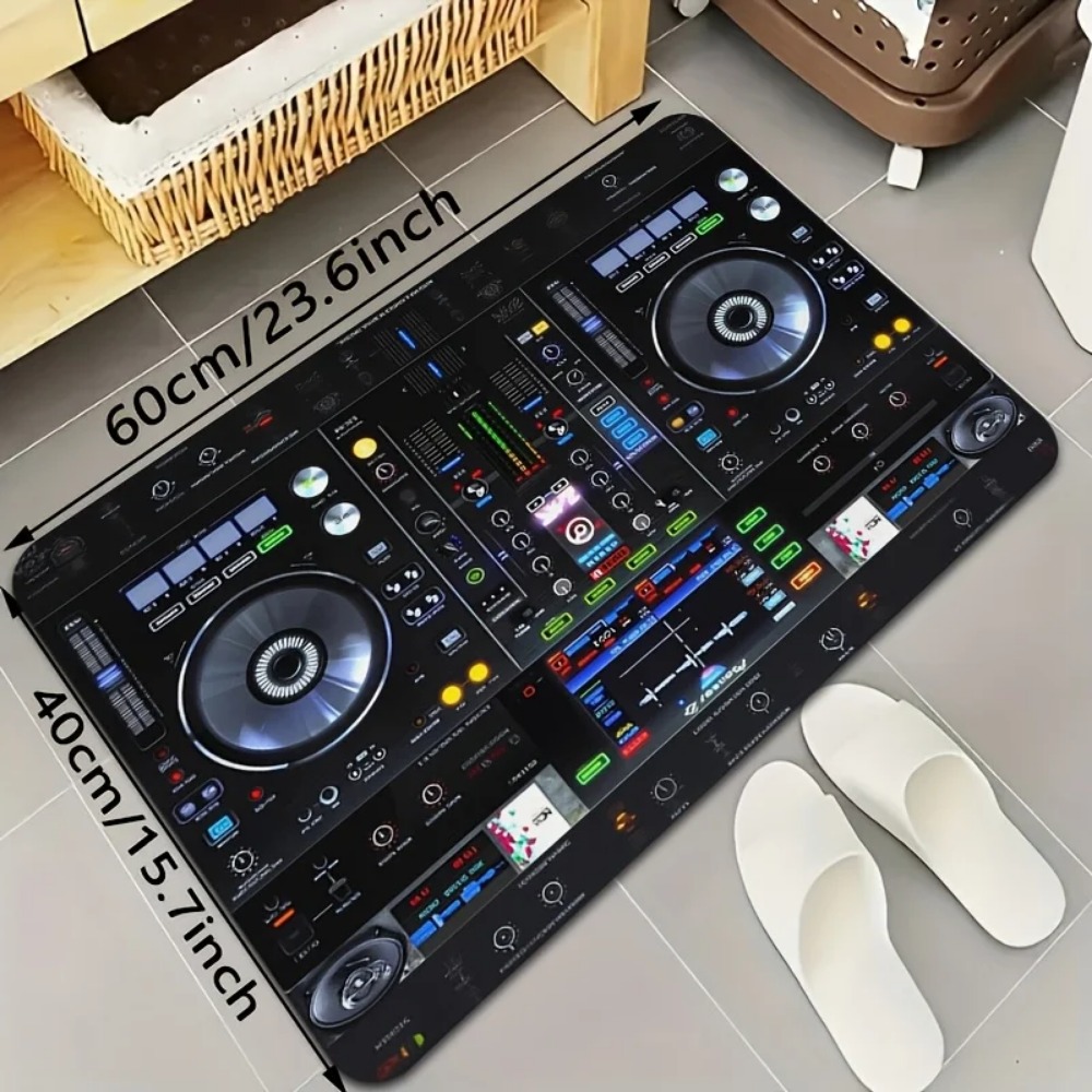 DJ Equipment Pattern 2D Flat P - Tech Room Accessories review and price