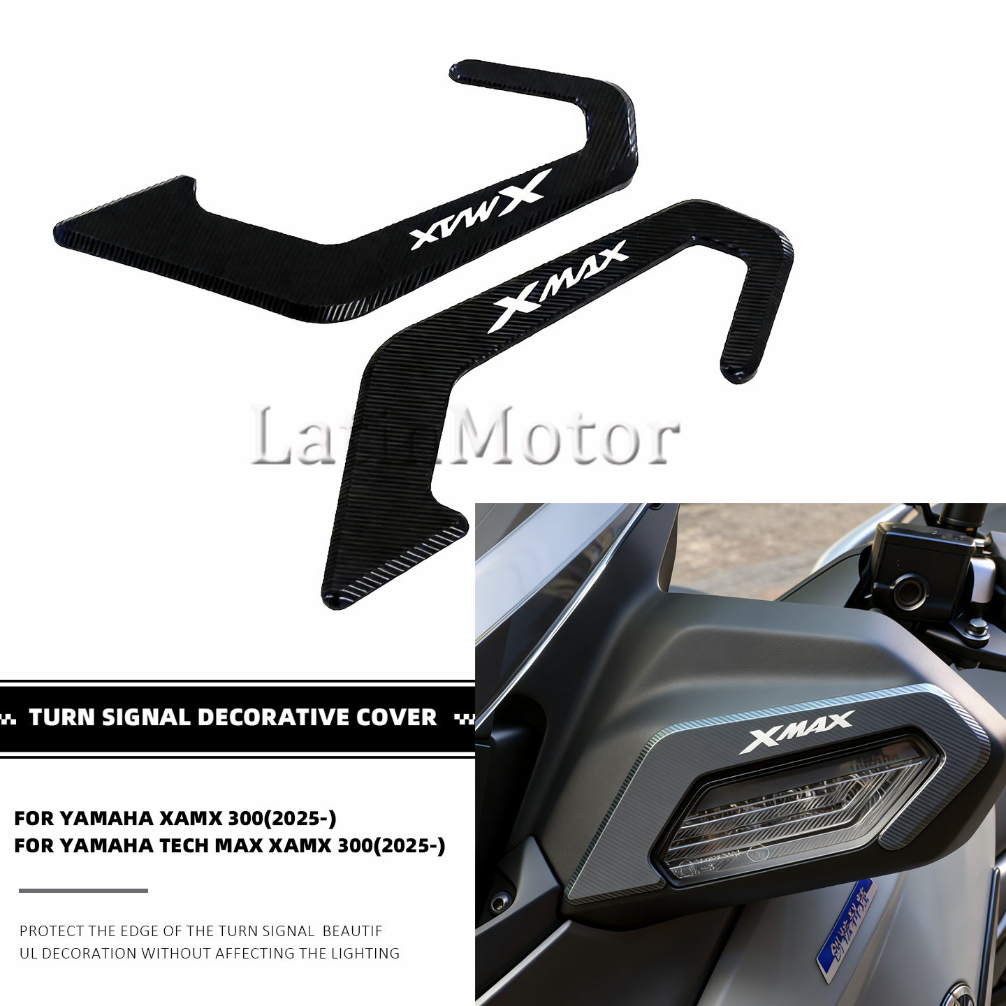 For Yamaha XMAX300 XMAX TECH M - X Tech Accessories review and price